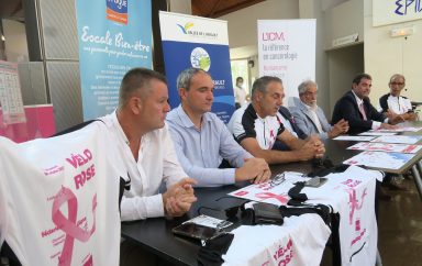 conf presse vélo rose 2