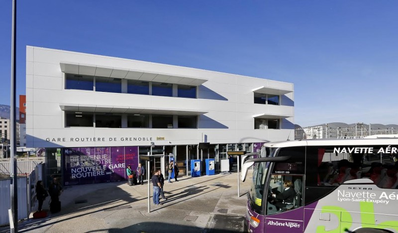 Grenoble : La nouvelle gare, un pôle d'échange multimodal ultra moderne ...