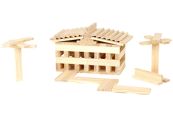 KAPLA - jeu de construction en bois - Label Emmaüs