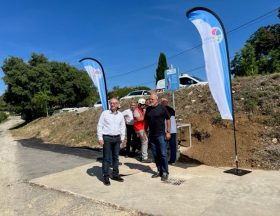 3 Eau de Nimes Metropole Mise en service Borne monetique eau Cabrieres lundi 12 juin 2023 Credit Nimes Metropole 1