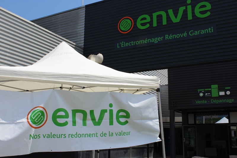 Envie grenoble nouveau magasin électroménager insertion professionnelle 6