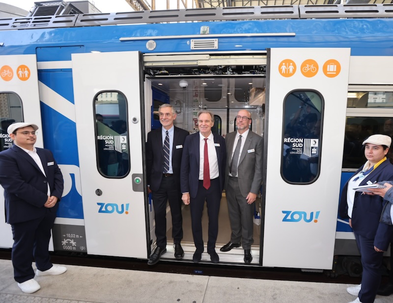 Nouveaux trains region sud zou©Jean Charles VERCHERE