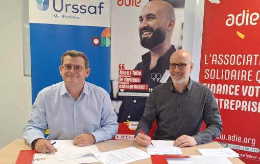 Urssaf Midi pyrénée adie partenariat