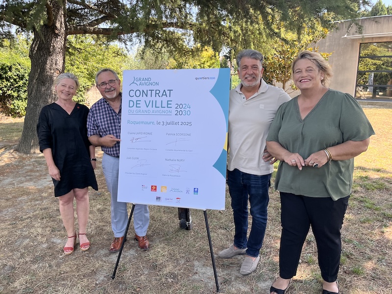 Roquemaure intégre le Contrat de ville du Grand Avignon 1