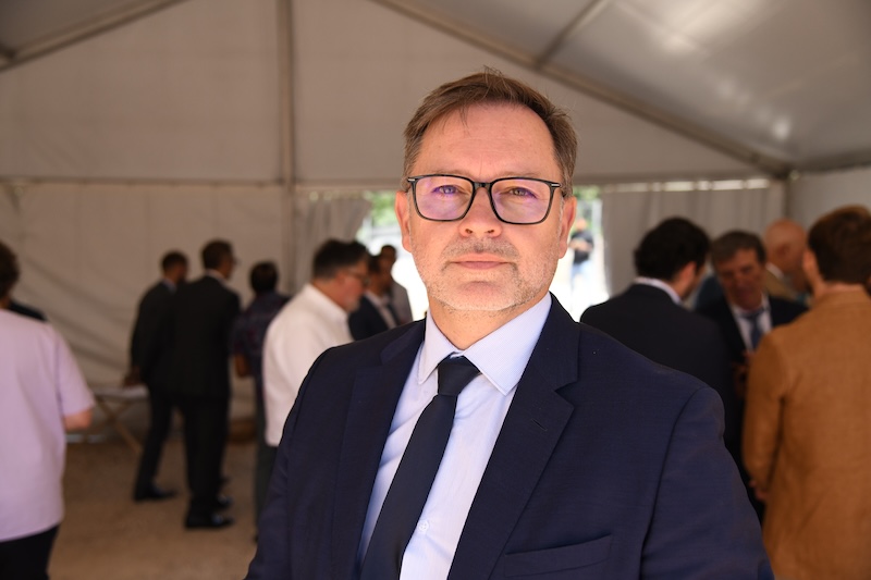Un toit pour tous pose de la premiere pierre kennedy sud Jérome Durand