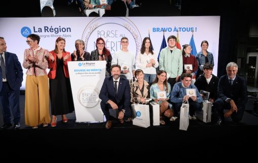Les lauréats des bourses au mérite récompensés par la Région Auvergne Rhone Alpes 2