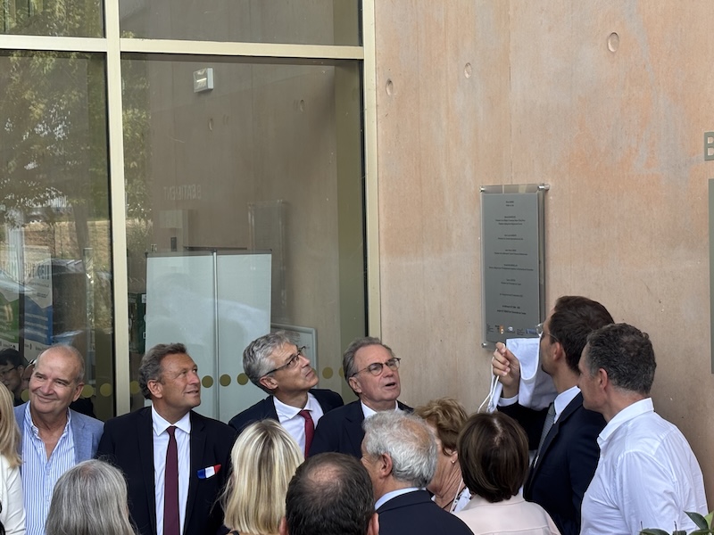 Var Université de Toulon inauguration nouveau bâtiment pour IUT