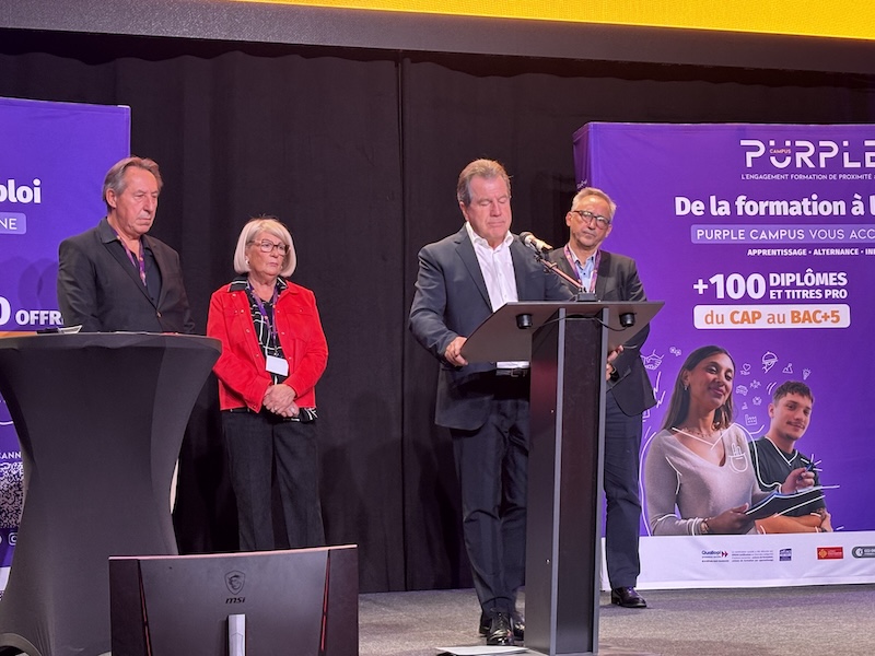 Purple Campus forme 15 900 personnes sur toute la région Purple Day 10