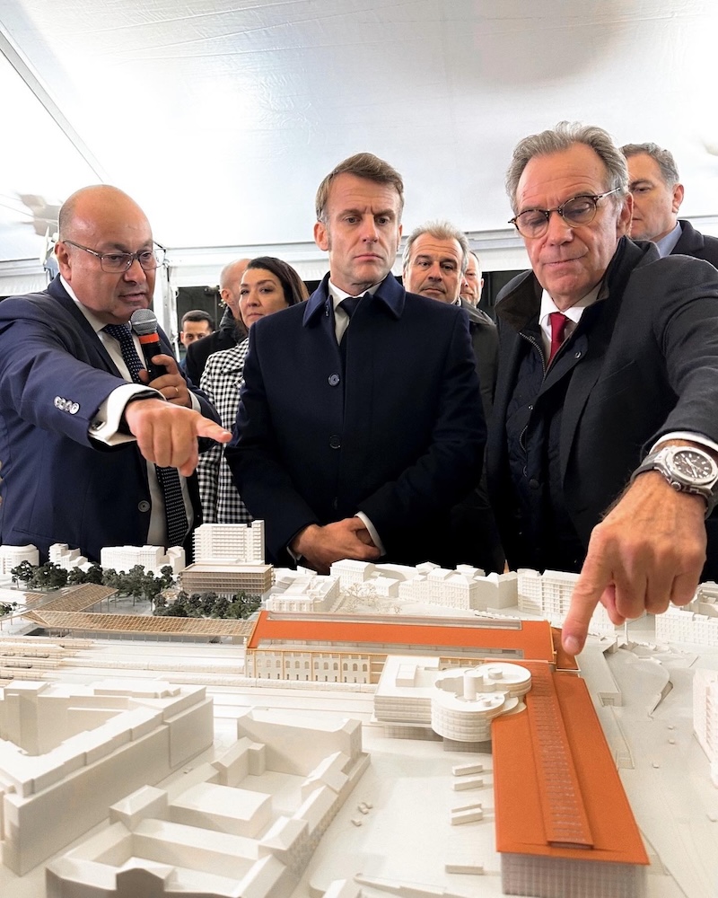 Macron Muselier sant charles