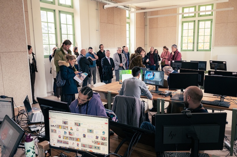 Vaucluse découverte des coulisses des Studios du Grand Avignon animation à la Villa Créative 2 2