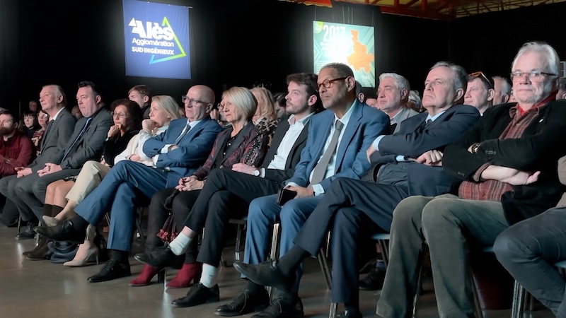 Ales agglomeration voeux Public