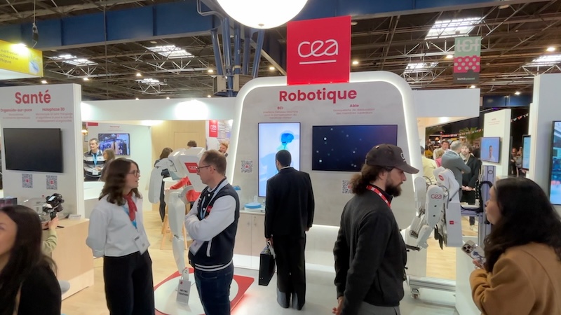 Tech and fest grenoble CEA robot
