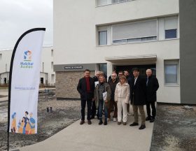 Visite chantier Paul Carrière 17 février 02