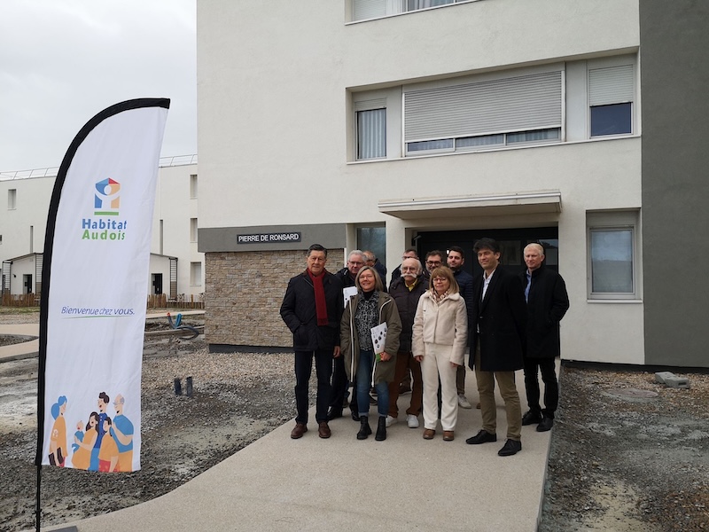 Visite chantier Paul Carrière 17 février 02