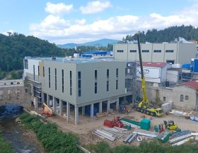 Ardèche nouvelle usine de production de papier recyclé sur l’ancien site Canson Montgolfier à Annonay
