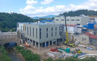 Ardèche nouvelle usine de production de papier recyclé sur l’ancien site Canson Montgolfier à Annonay
