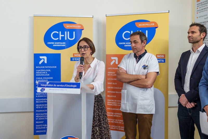 CHU de Montpellier service oncologique Anne Ferrer