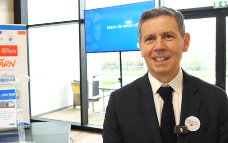 Christophe RAMOND Président du Conseil départemental du Tarn