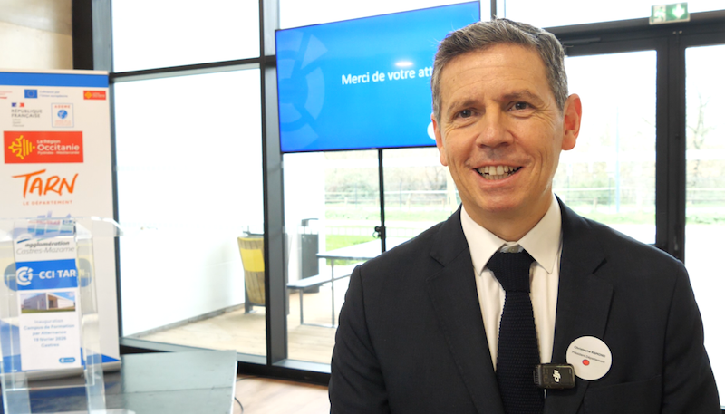 Christophe RAMOND Président du Conseil départemental du Tarn