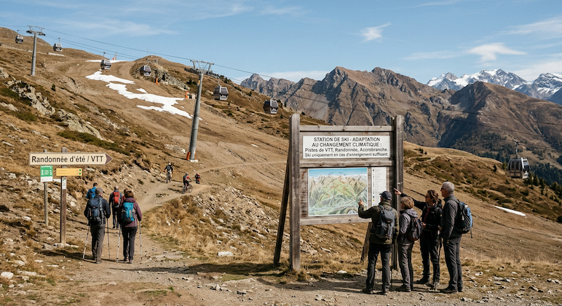 Image changement des stations de ski