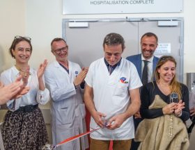 Inauguration Service d'oncologie médicale CHU de Montpellier Fabien Bernard