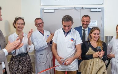 Inauguration Service d'oncologie médicale CHU de Montpellier Fabien Bernard