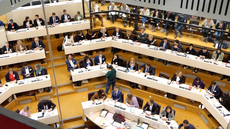 Véronique Sarsell, présidente de la Métropole de Lyon