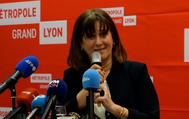 Véronique Sarsell, présidente de la Métropole de Lyon