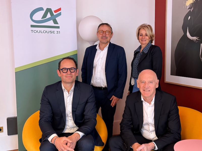 Photo CAT31 Président DG DGA et Directeur Financier et Risques