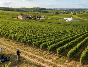 Vigne connectée drone 1