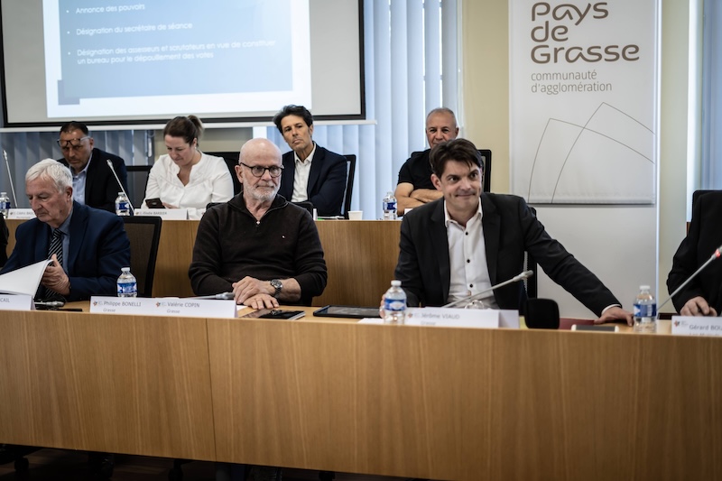 CAPG présidence Agglo Viaud pays de Grasse 2