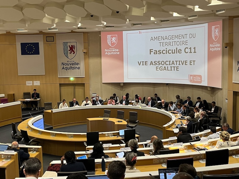 Nouvelle aquitaine Commission permanente actions
