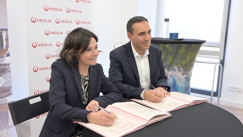 Signature partenariat Veolia Rectorat