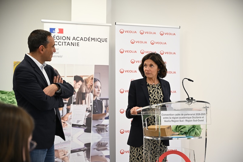 Veolia signature partenariat Académie de Montpellier 23