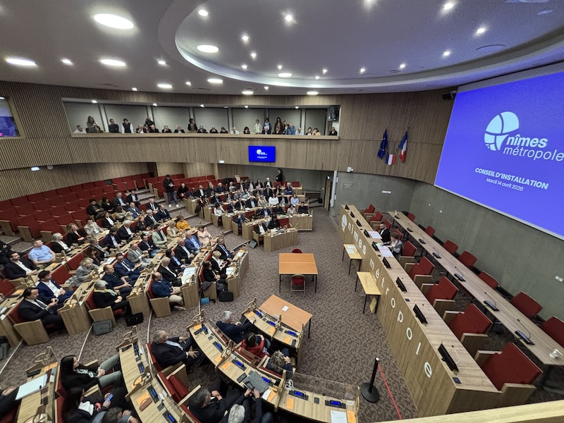 Vincent Bouget, président de Nîmes Métropole 3