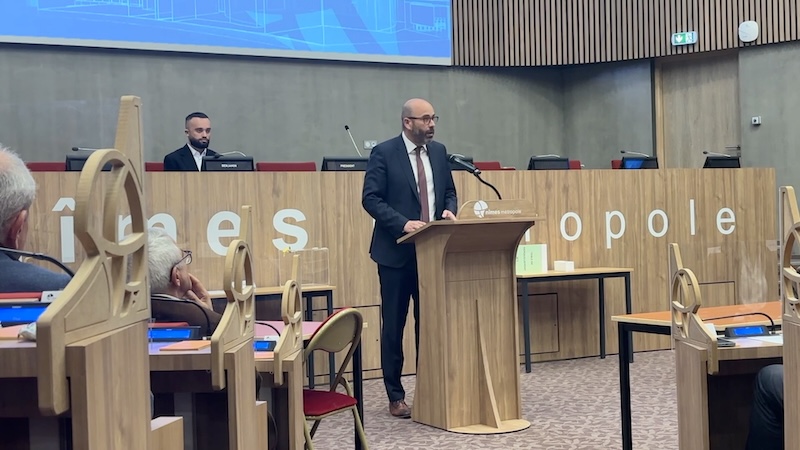 Vincent Bouget, président de Nîmes Métropole 4