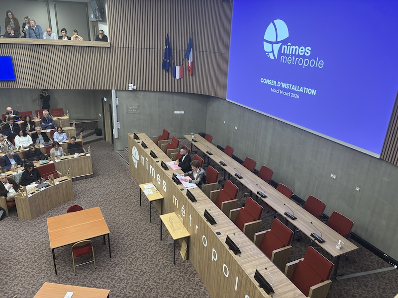 Vincent Bouget, président de Nîmes Métropole