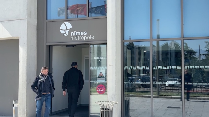 Vincent Bouget, président de Nîmes Métropole