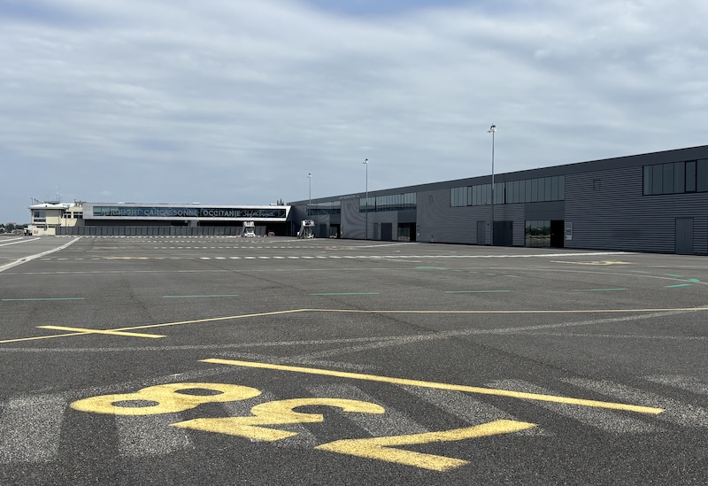 Aéroport de Carcassonne tarmac 2