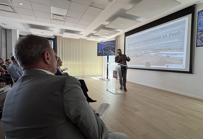 Aéroport de Montpellier projet Aéropole Logistique et Fret discours 2