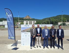 Ales pose première pierre Presajeo 1