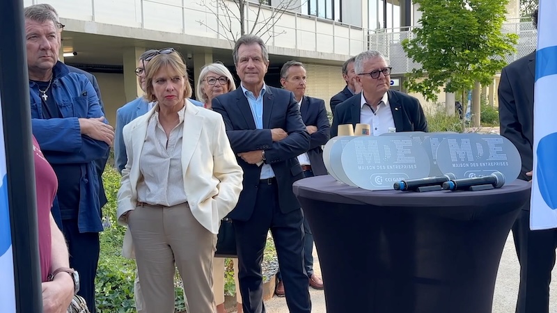 CCI Gard inauguration de la Maison des entreprises Deljarry