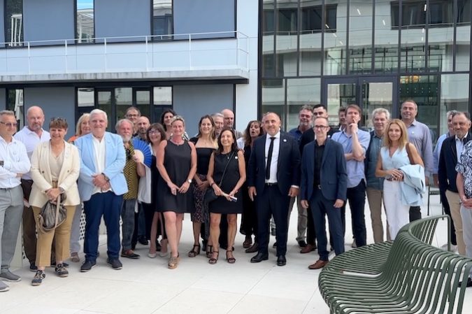 CCI Gard inauguration de la Maison des entreprises Main