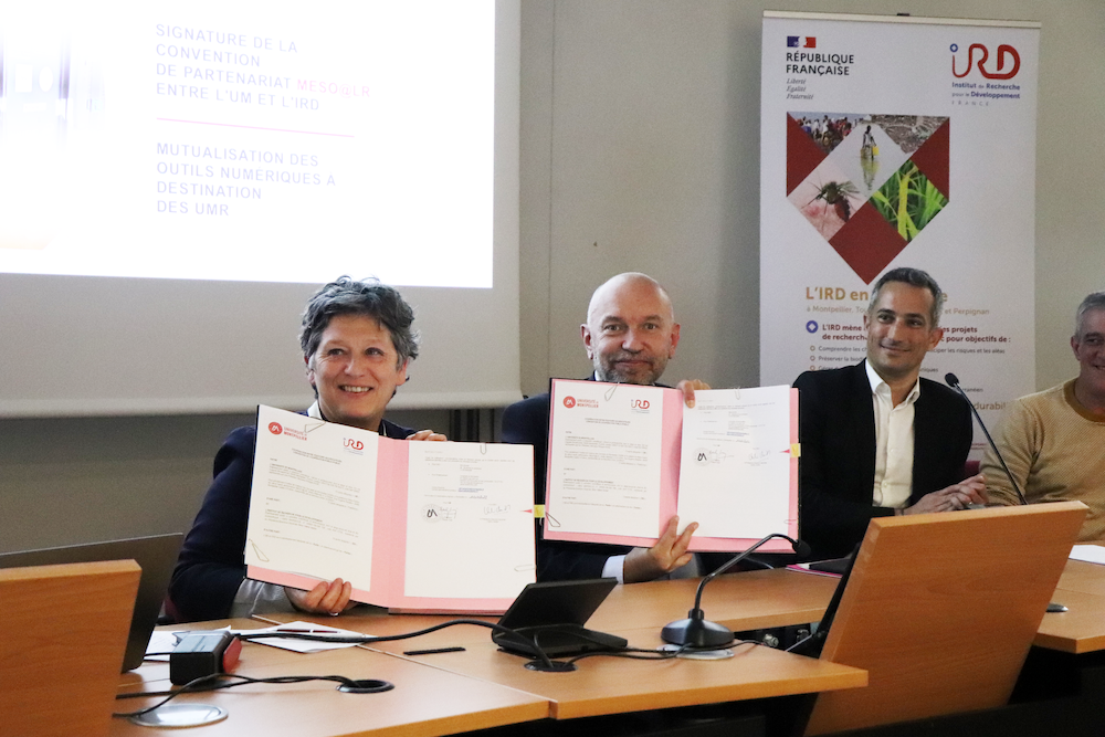 L’Université de Montpellier et l’Institut de recherche pour le développement vont mutualiser des outils numériques pour développer des avancées scientifiques et technologiques