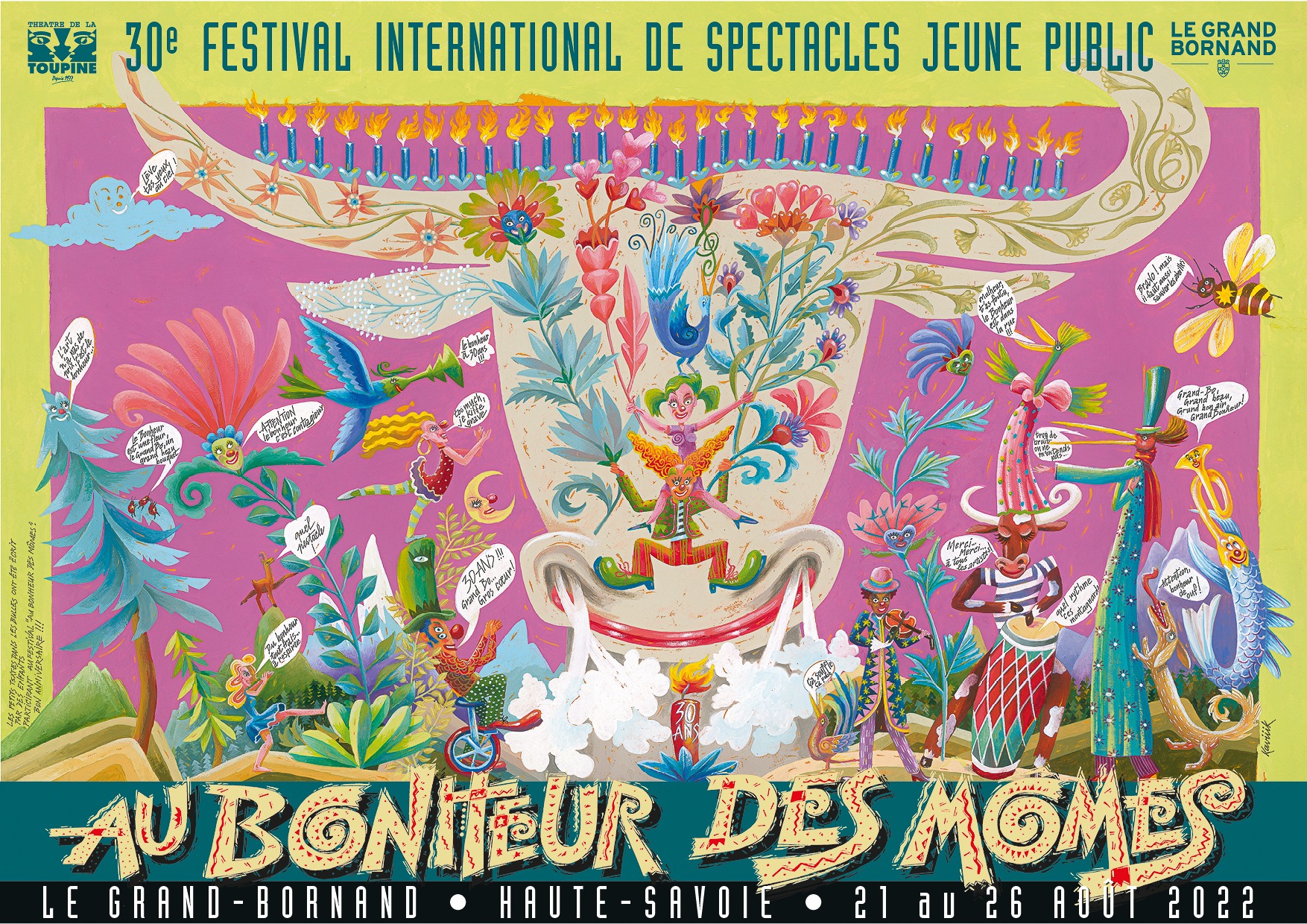 Haute-Savoie : Le festival « Au Bonheur des Mômes » est de retour du 21 au 26 août