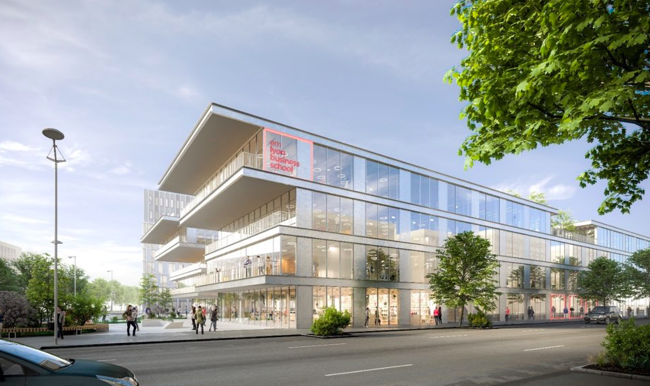 Lyon : Cogedim Grand Lyon lance les travaux du futur campus d’emlyon
