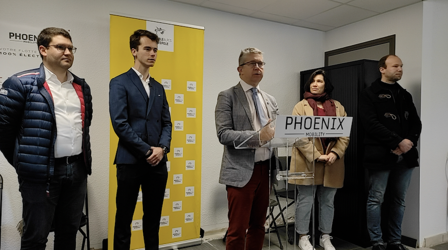En direct de Grenoble : Phoenix Mobility transforme les véhicules thermiques en véhicules électriques