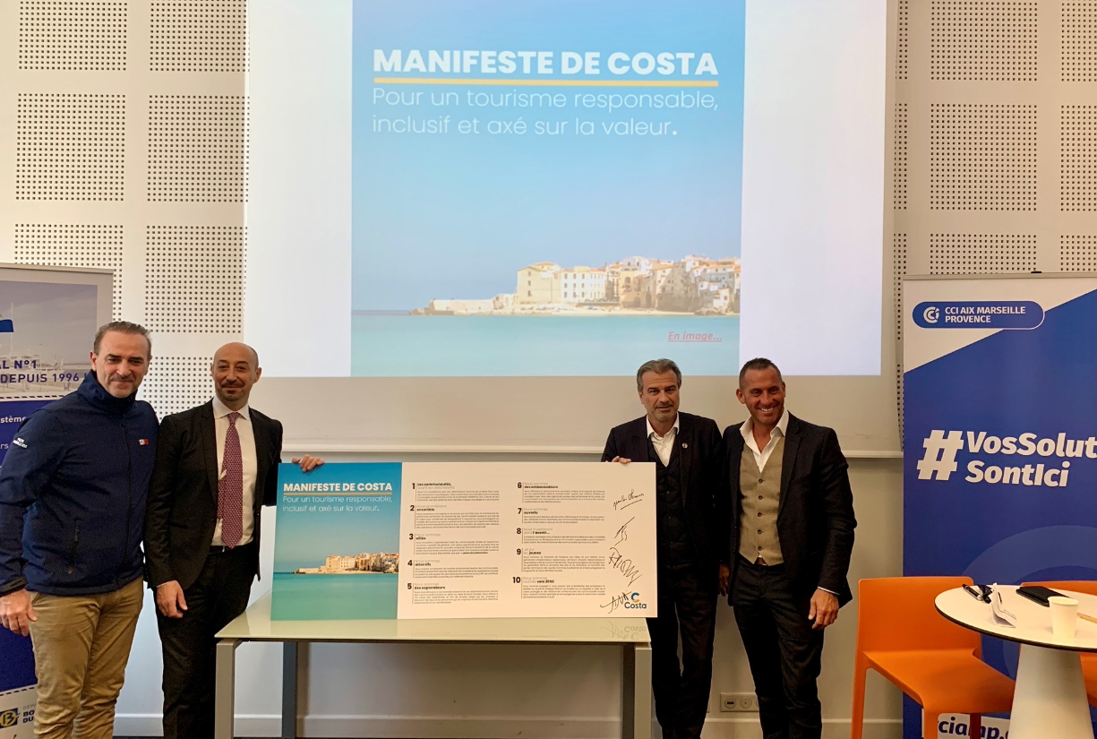 Marseille : Costa Croisières et la CCIAMP s’engagent pour l’emploi
